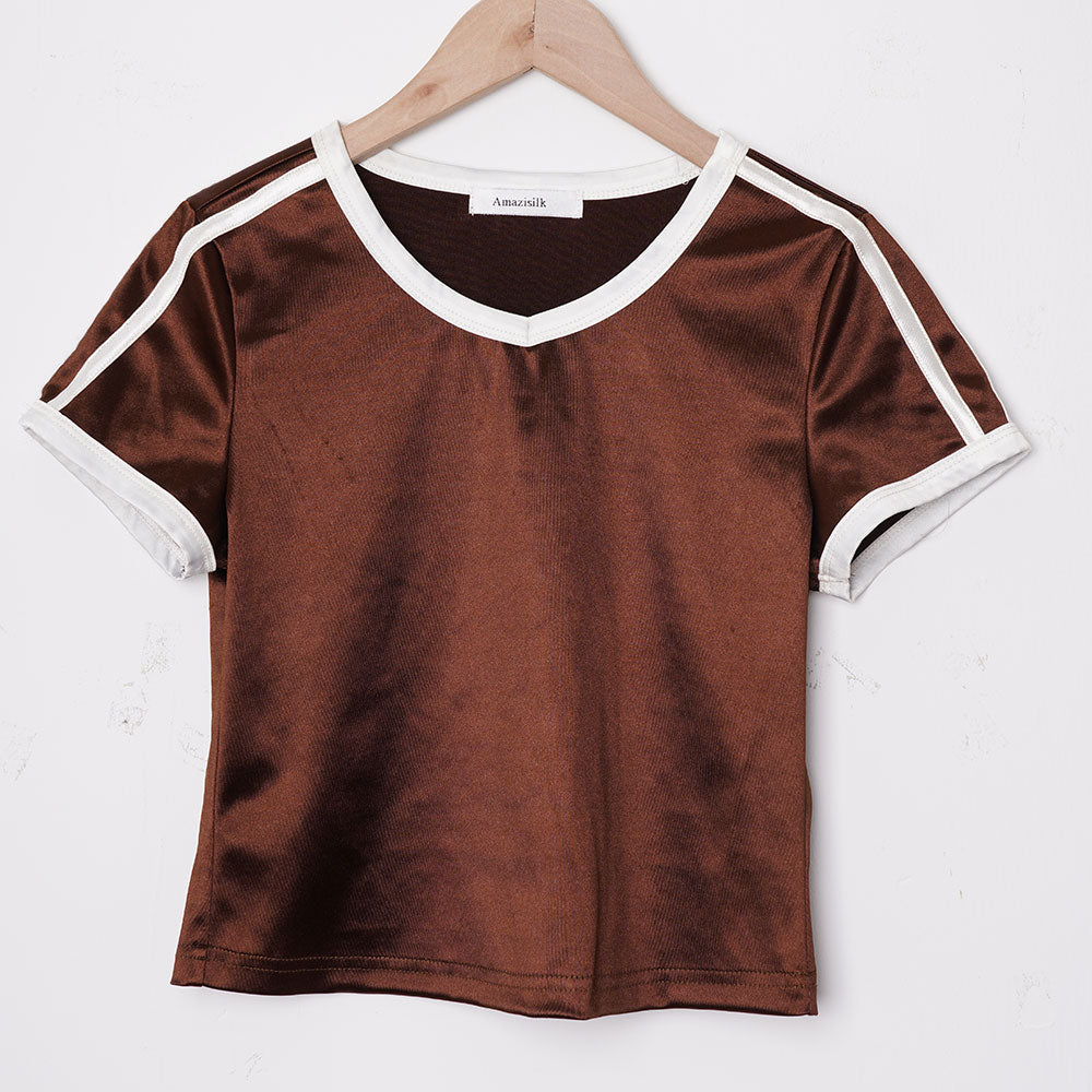 Amazisilk Women's Silk Blend T Shirts