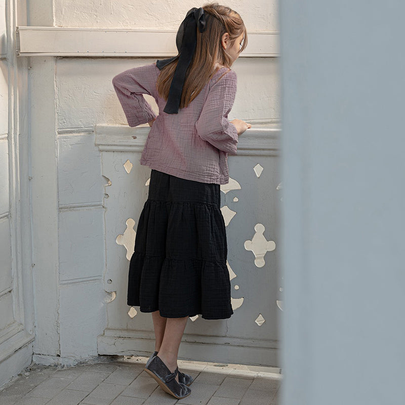 Long-Sleeve V-neck Bandage Cardigan Shirts TZ67