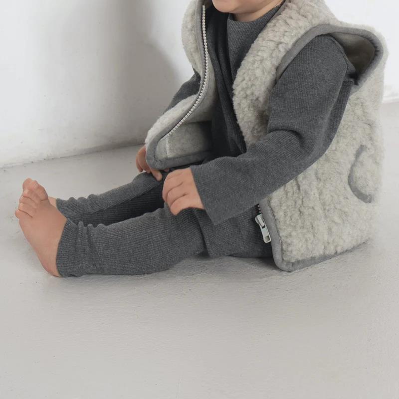 100% Polyester Zipper Vest 223066KWP-(Hand Made)