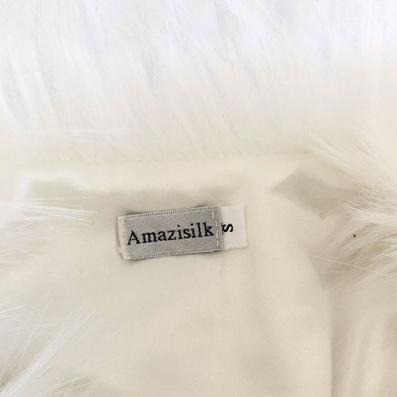 Amazisilk Women's Faux Fur Overcoats