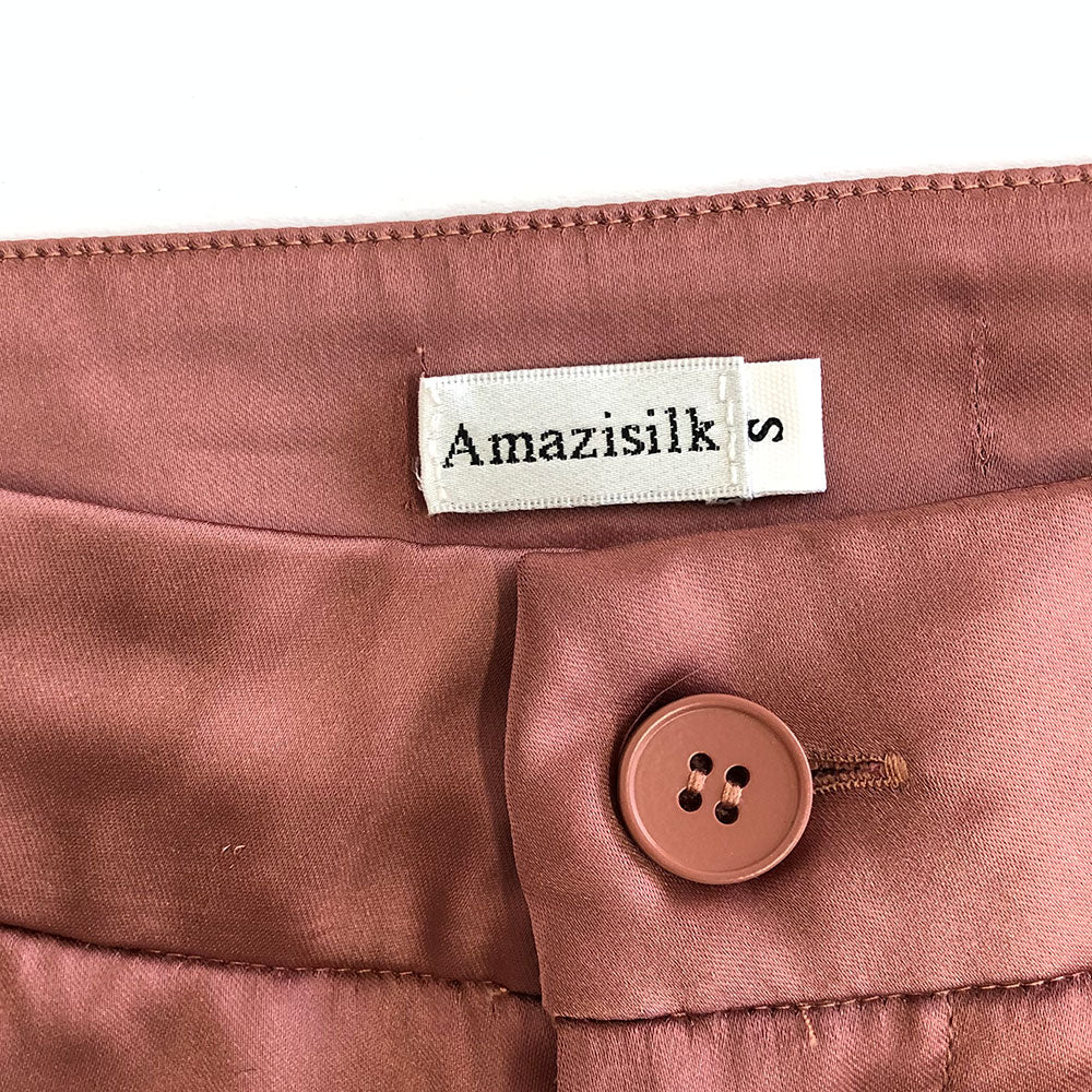 Amazisilk Women's Silk Pants