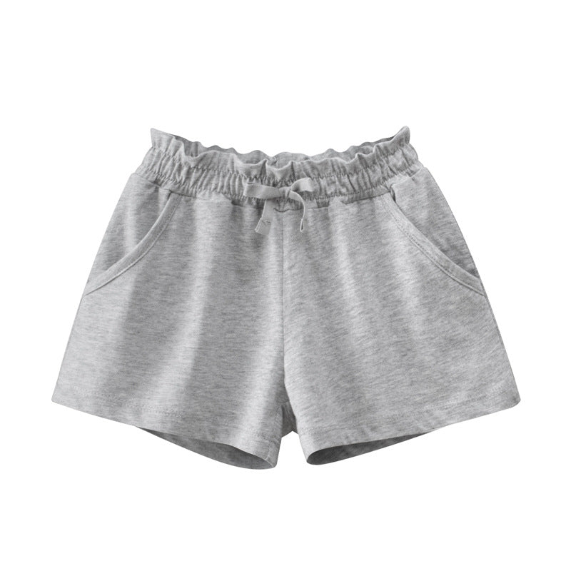 Girls Shorts Solid Color Casual  Shorts  WTP31