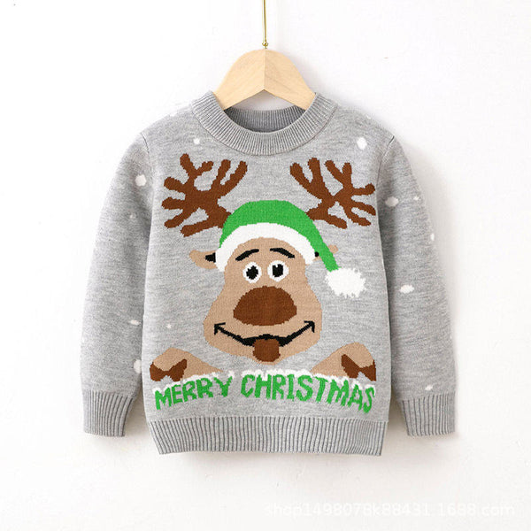 Christmas Fawn Children's Pullover Sweater GH13