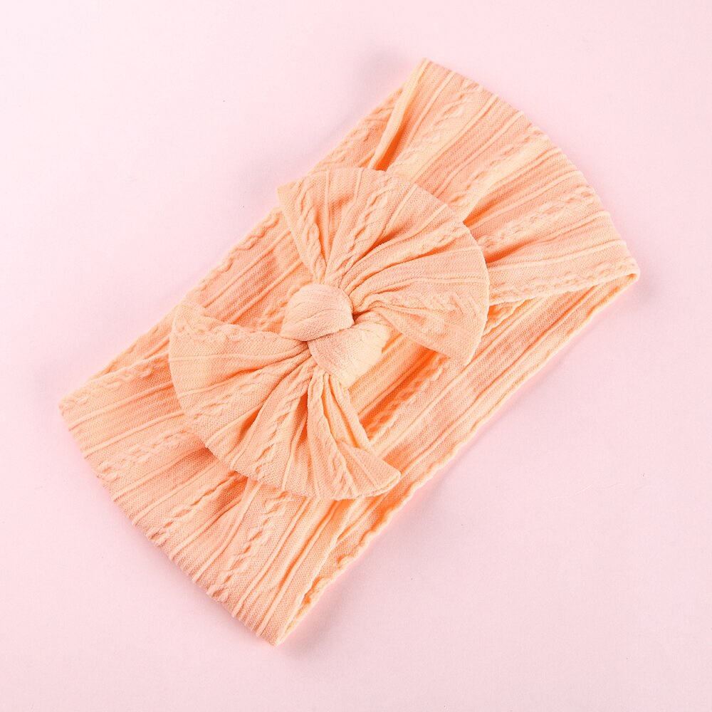 Bow Soft Nylon Kids Hair Accessories 32 Colors GH23