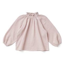 New Spring Autumn Kids Frilled Collar Long Sleeves Shirts TZP08-(Hand Made)