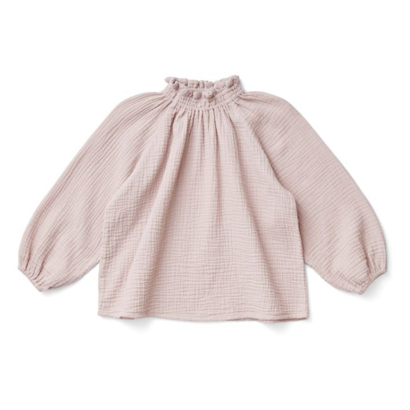 New Spring Autumn Kids Frilled Collar Long Sleeves Shirts TZP08-(Hand Made)