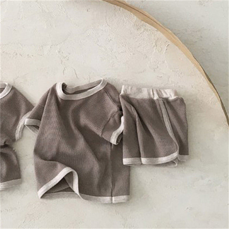 Casual Sports T-Shirt + Shorts 2-Piece Summer Sets WT793