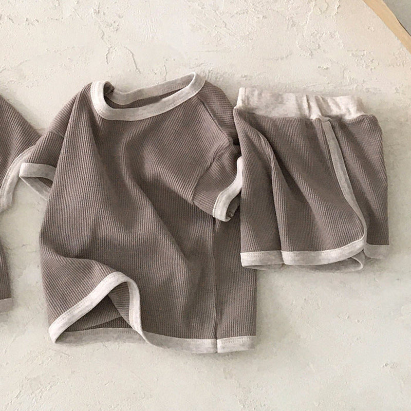 Casual Sports T-Shirt + Shorts 2-Piece Summer Sets WT793