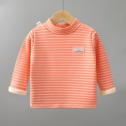 Children's Fleece Striped T-Shirt WTB40