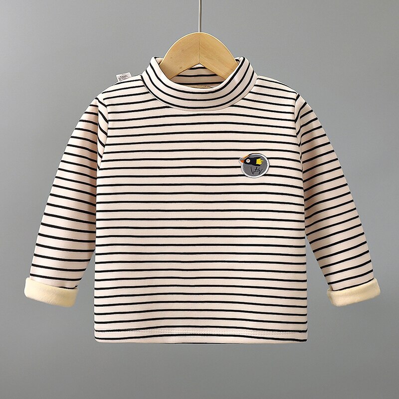 Children's Fleece Striped T-Shirt WTB40