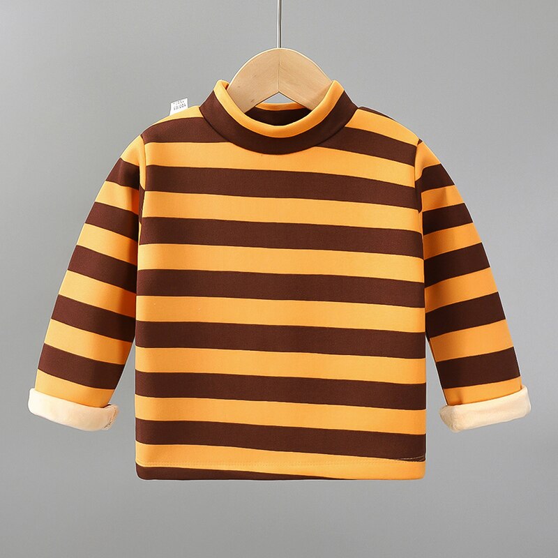 Children's Fleece Striped T-Shirt WTB40