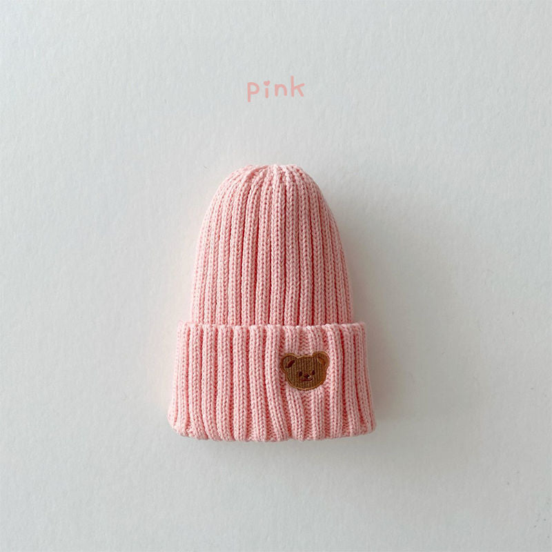 Cute Cartoon Bear Soft Warm Knitted Hats GH45