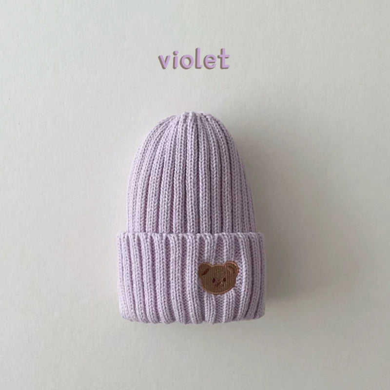 Cute Cartoon Bear Soft Warm Knitted Hats GH45