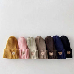 Cute Cartoon Bear Soft Warm Knitted Hats GH45