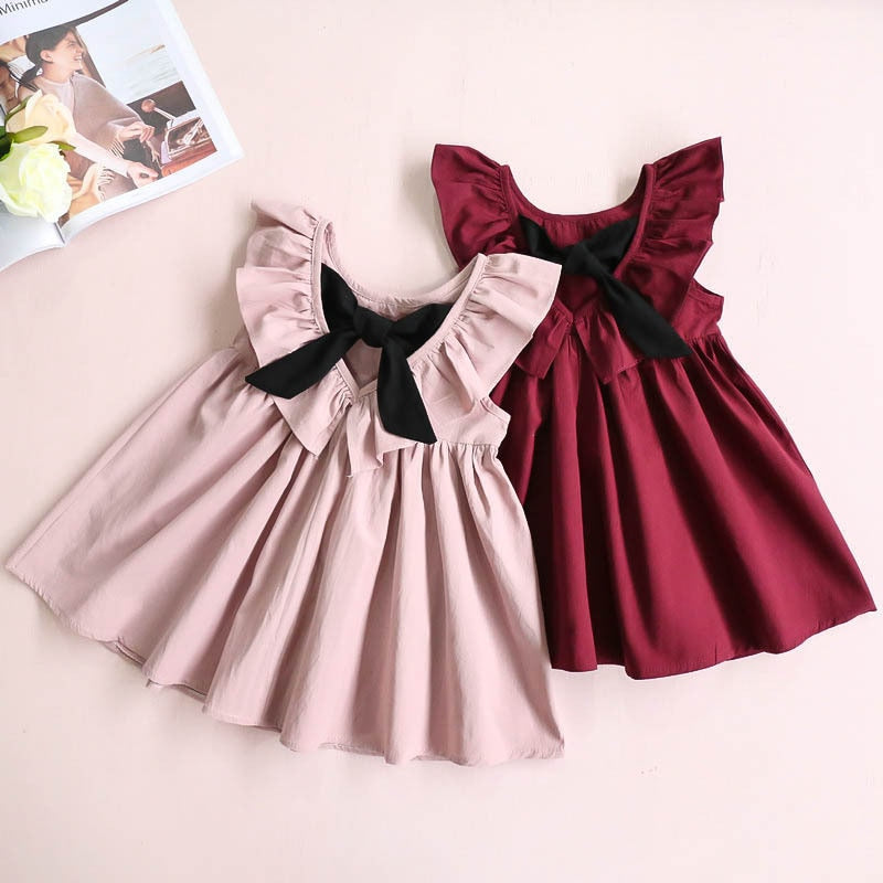 New Baby Girl Pleated Dress WT53