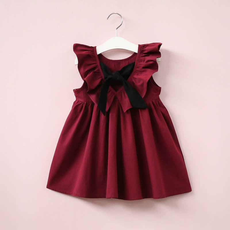 New Baby Girl Pleated Dress WT53