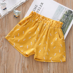 Girls'  Print Shorts  Casual Loose Beach Shorts Children's Clothing WTP47