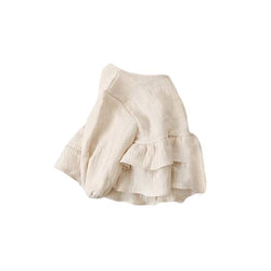 Girls' Ruffled Long-Sleeved Blouse WTB42