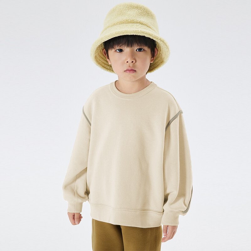 Winter New Plush Boys And Girls Retro Fashion Patchwork Cotton Casual Sweaters TZP02-(Hand Made)